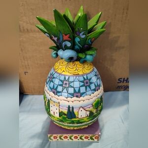 Jim Shore Pineapple (Welcome Home)